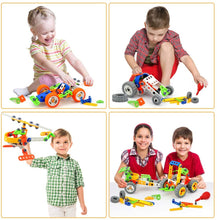 Load image into Gallery viewer, STEM Toys - Construction Learning Blocks - 167 PCS - 5Y+