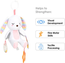 Load image into Gallery viewer, Baby Car Toys & Stroller Toys for Girls, Baby Car Seat Toys with Teethers