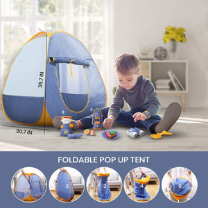 Outdoor Toys - Kids Camping Tent Set Toys 3Y+