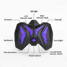 Load image into Gallery viewer, 8 Channels 2.4G Rechargeable Remote Control Dinosaur Rex for Kids