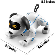 Load image into Gallery viewer, RC Robotic Stunt Puppy Voice Control Toys, Programmable Robot with Sound for Kids