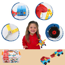 Load image into Gallery viewer, STEM car construction set, Hoogar, ABS, 3 years+, Multicolor