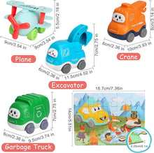 Load image into Gallery viewer, Toy car set, Hoogar, 2 years+, Multicolor