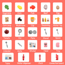 Load image into Gallery viewer, 3in1 kitchen set, Hoogar, 3 years+, Red