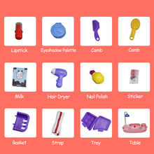 Load image into Gallery viewer, Make up toy portable backpack, Hoogar, 3 years+, Multicolor