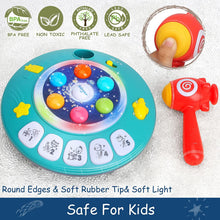 Load image into Gallery viewer, Educational toys with musical piano, Hoogar, BPA free, 2 years+, Multicolor