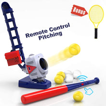 Load image into Gallery viewer, Outdoor Toys - Baseball & Tennis Remote Control Pitching Machine 3Y+