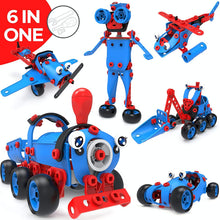 Load image into Gallery viewer, STEM Toys - Contruction DIY STEM Set - 142 PCS - 5Y +