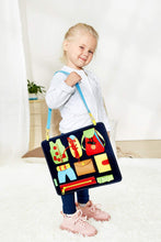 Load image into Gallery viewer, Montesorri Toys - Learn to Dress Busy Board for Toddlers 2Y+