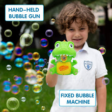 Load image into Gallery viewer, Dinosaur Bubble Maker 3Y+