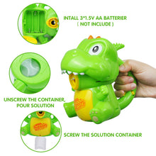 Load image into Gallery viewer, Dinosaur Bubble Maker 3Y+