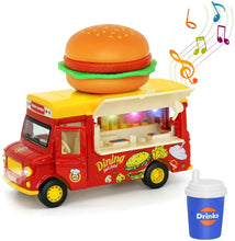 Load image into Gallery viewer, Diecast Toys - Magnet Sense Food Truck - Diecast - Pullback- 3Y+
