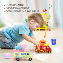 Load image into Gallery viewer, Diecast Toys - Magnet Sense Food Truck - Diecast - Pullback- 3Y+