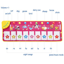 Load image into Gallery viewer, Musical mat, Hoogar, ABS, 3 years+, 100x36 cm, Multicolor