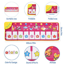 Load image into Gallery viewer, Musical mat, Hoogar, ABS, 3 years+, 100x36 cm, Multicolor