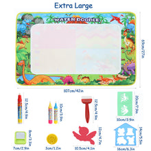 Load image into Gallery viewer, Interactive water drawing mat, Hoogar, 107x69 cm, 3 years+, Multicolor