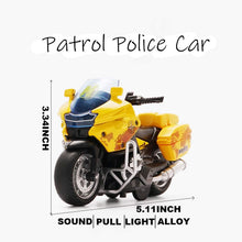 Load image into Gallery viewer, Diecast Toys - Police Motorcycle Toys 3Y+

