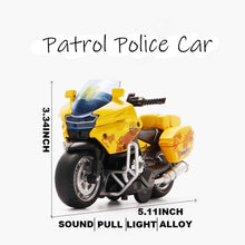 Load image into Gallery viewer, Diecast Toys - Police Motorcycle Toys 3Y+