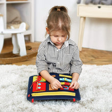 Load image into Gallery viewer, Montesorri Toys - Busy Sensory Board for Toddlers 2Y+
