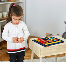 Load image into Gallery viewer, Montesorri Toys - Busy Sensory Board for Toddlers 2Y+