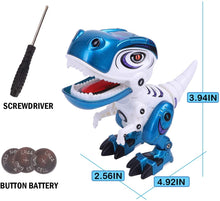 Load image into Gallery viewer, Alloy Dinosaur Toy with sound and light 3Y+