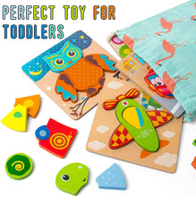Load image into Gallery viewer, STEM Toys - Wooden Jigsaw Puzzle 2Y+
