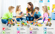 Load image into Gallery viewer, STEM Toys - Construction Learning Blocks - 167 PCS - 5Y+
