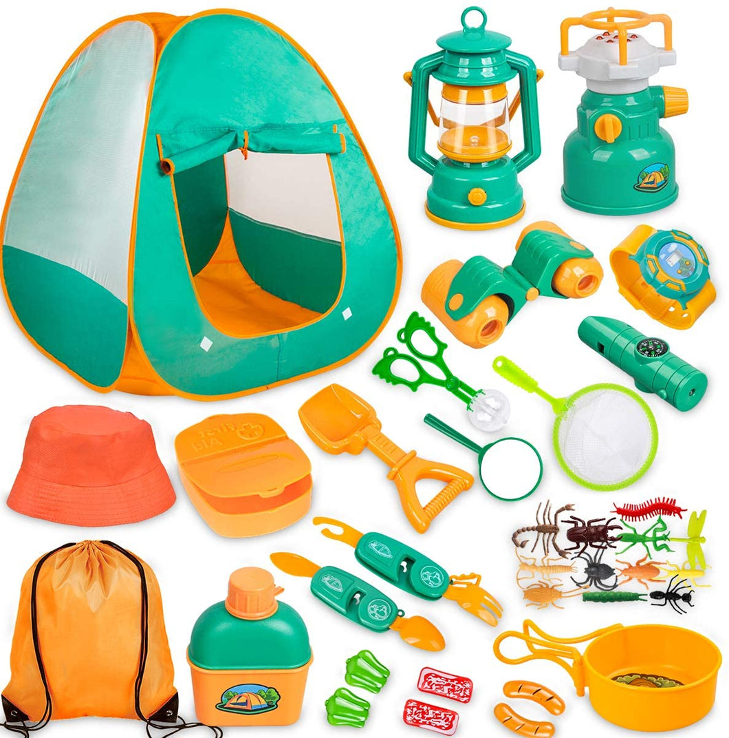 Kids Camping Set with Tent 24pcs 3Y+