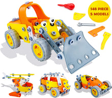 Load image into Gallery viewer, STEM Toys - Educational Vehicle Building Kits -148 PCS - 5Y+
