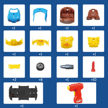 Load image into Gallery viewer, STEM car construction set, Hoogar, 3 years+, Multicolor
