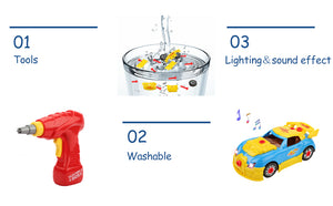 STEM car construction set, Hoogar, 3 years+, Multicolor
