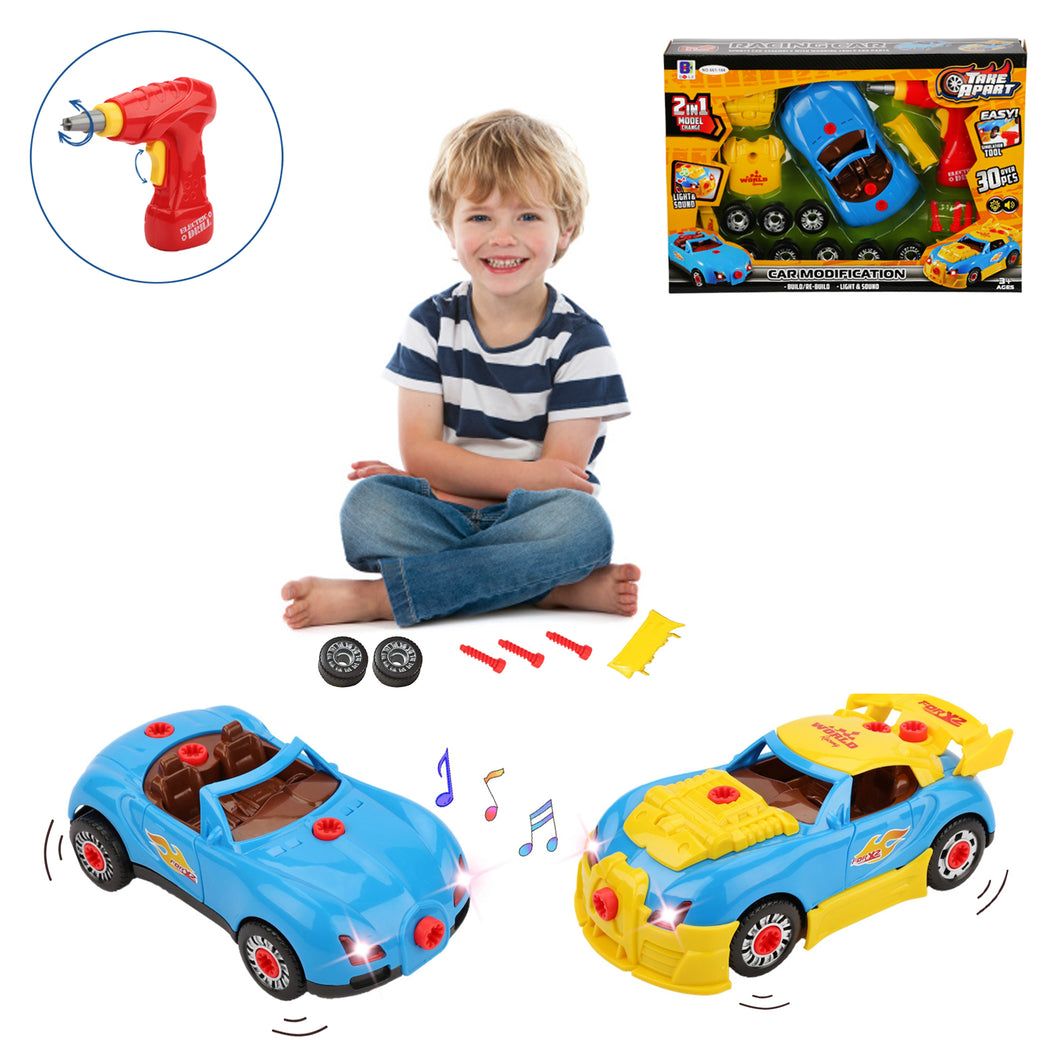 STEM car construction set, Hoogar, 3 years+, Multicolor
