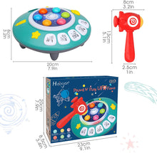 Load image into Gallery viewer, Educational toys with musical piano, Hoogar, BPA free, 2 years+, Multicolor
