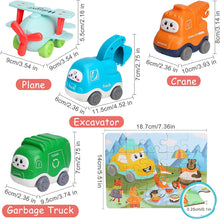 Load image into Gallery viewer, Toy car set, Hoogar, 2 years+, Multicolor
