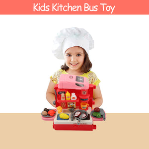 3in1 kitchen set, Hoogar, 3 years+, Red