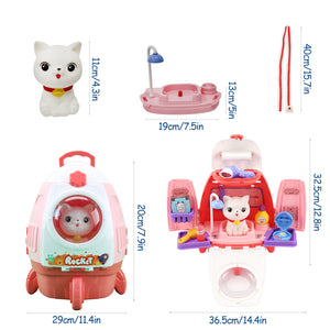 Make up toy portable backpack, Hoogar, 3 years+, Multicolor