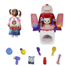 Load image into Gallery viewer, Make up toy portable backpack, Hoogar, 3 years+, Multicolor
