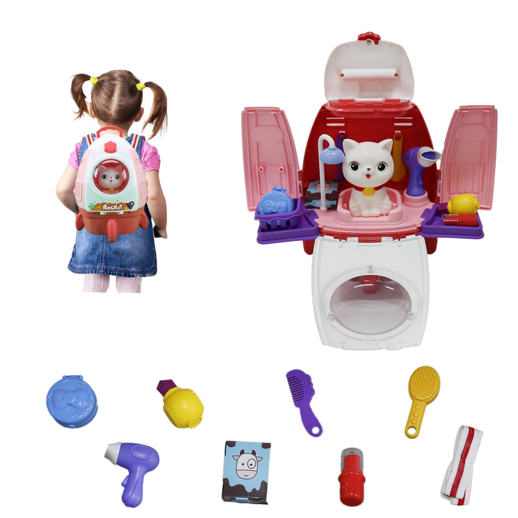 Make up toy portable backpack, Hoogar, 3 years+, Multicolor