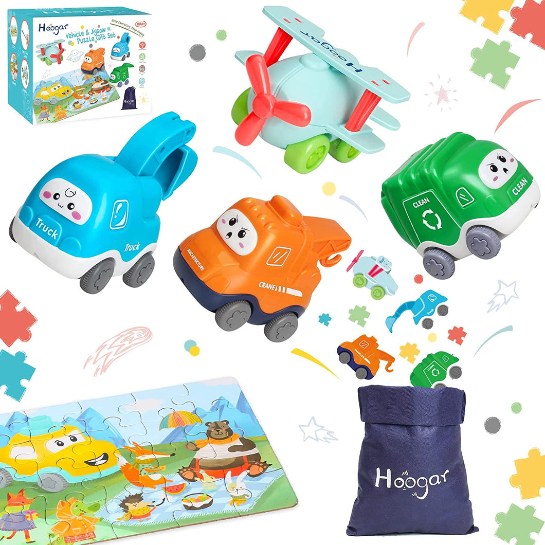 Toy car set, Hoogar, 2 years+, Multicolor