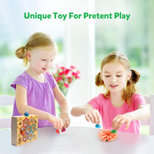 Load image into Gallery viewer, Montesorri Toys - Clamp Bee to Hive Matching Game 2Y+
