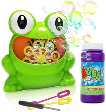 Load image into Gallery viewer, Frog Bubble Machine 3Y+
