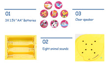 Load image into Gallery viewer, Musical mat, Hoogar, ABS, 3 years+, 100x36 cm, Multicolor
