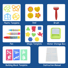 Load image into Gallery viewer, Interactive water drawing mat, Hoogar, 107x69 cm, 3 years+, Multicolor
