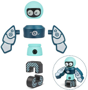 STEM Toys - Magnetic Stacking Robots - 35PCS - 3Y+