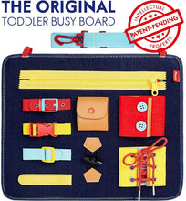 Load image into Gallery viewer, Montesorri Toys - Busy Sensory Board for Toddlers 2Y+
