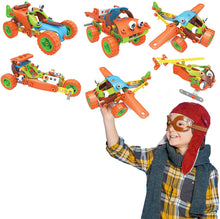 Load image into Gallery viewer, STEM Toys - Educational DIY Construction Kit - 136 PCS - 6Y+
