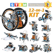Load image into Gallery viewer, STEM Toys - Education Solar Robot Toys - 190 PCS- 8Y+
