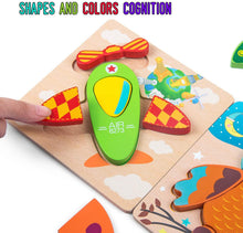 Load image into Gallery viewer, STEM Toys - Wooden Jigsaw Puzzle 2Y+
