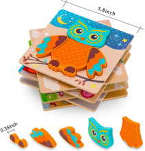 Load image into Gallery viewer, STEM Toys - Wooden Jigsaw Puzzle 2Y+
