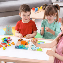 Load image into Gallery viewer, STEM Toys - Wooden Jigsaw Puzzle 2Y+
